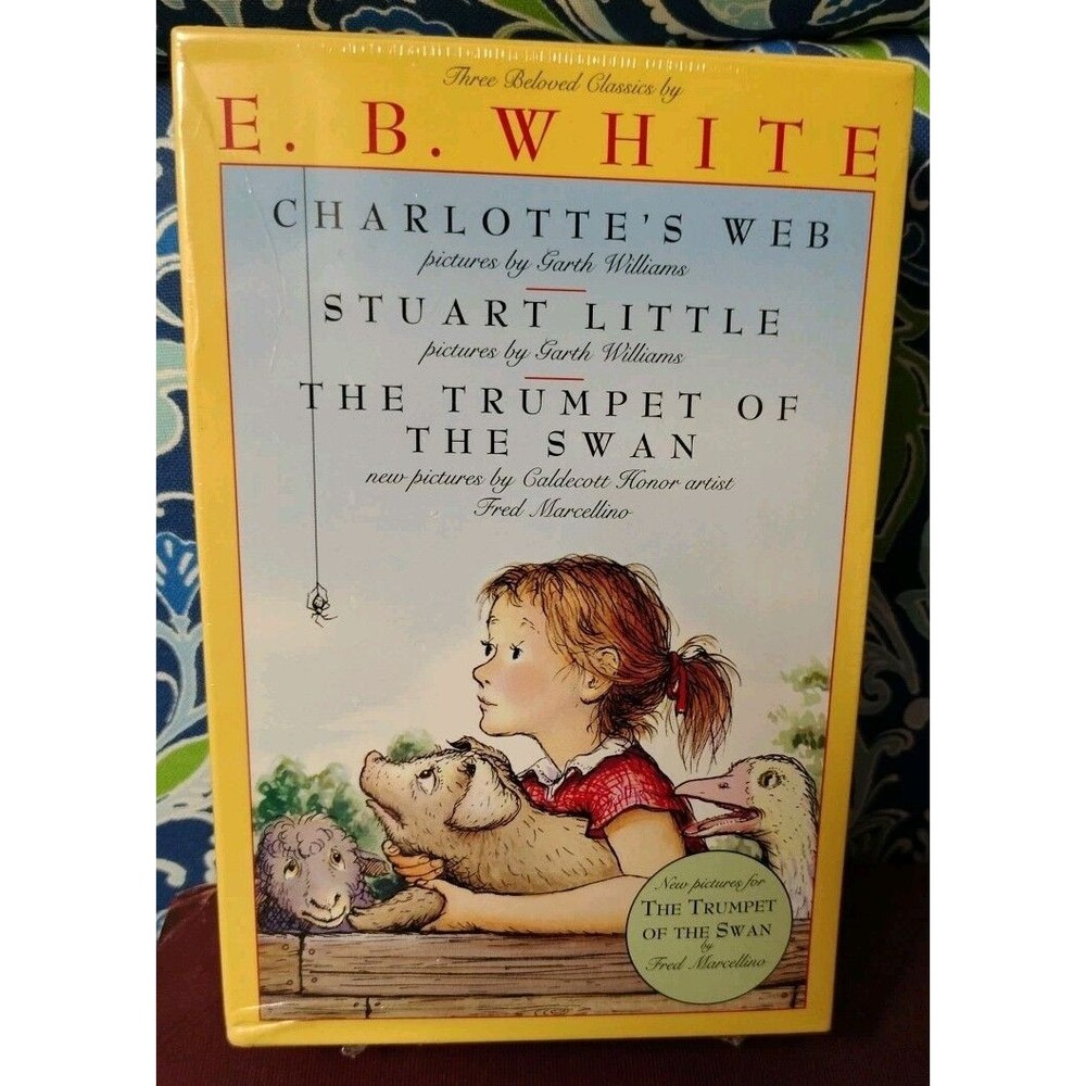 Charlotte's Web Stuart Little The Trumpet Of The Swan  Books New Sealed...